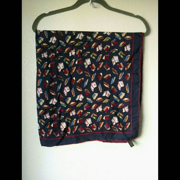 Alynn Accessories - Alynn 100% Silk Book Scarf